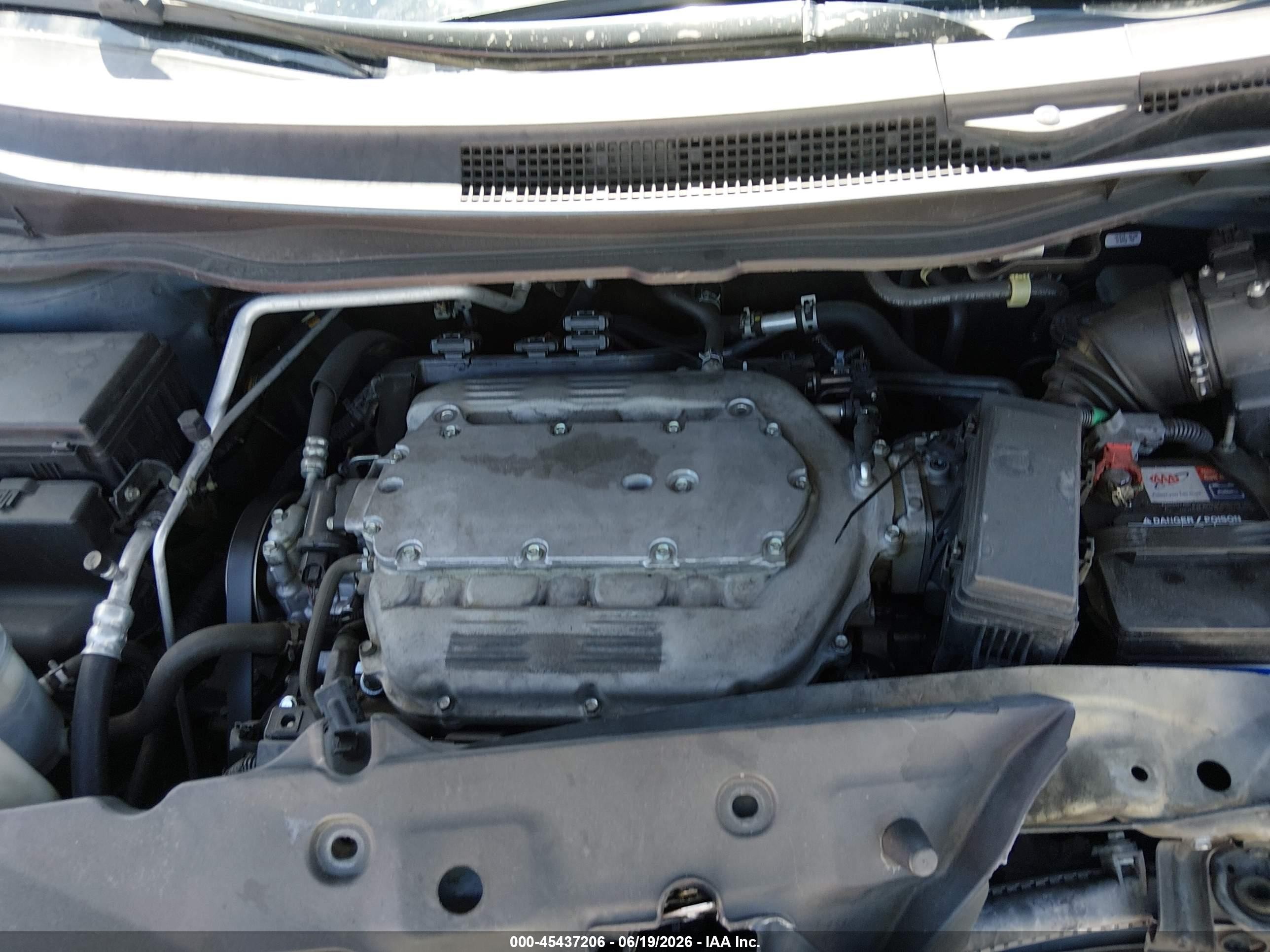 2011 Honda Odyssey Ex-l Blue vin: 5FNRL5H61BB095466
