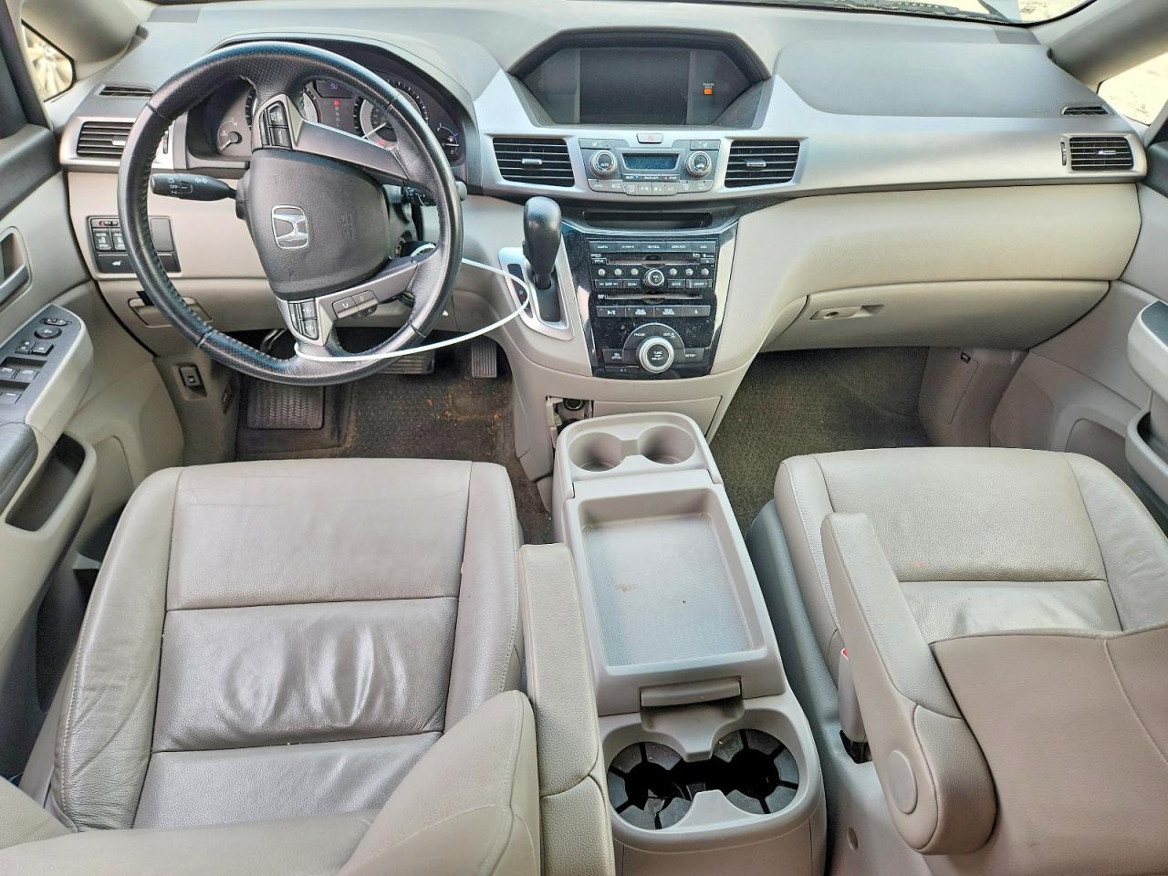 2011 Honda Odyssey Exl Gray vin: 5FNRL5H61BB098125