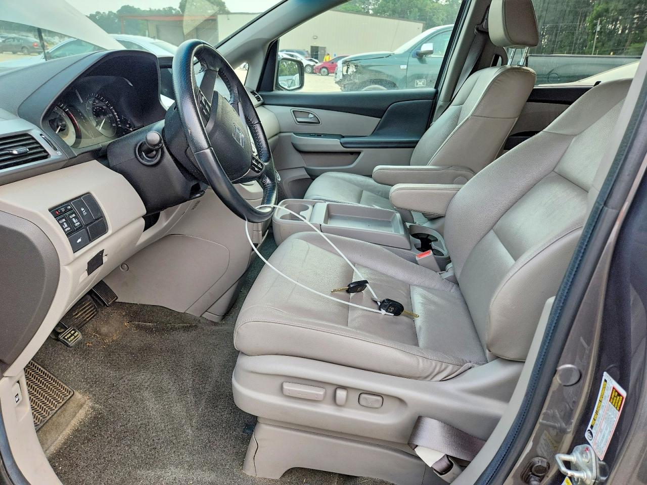 2011 Honda Odyssey Exl Gray vin: 5FNRL5H61BB098125