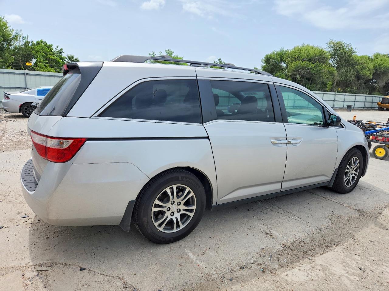 2011 Honda Odyssey Exl Gray vin: 5FNRL5H61BB101914