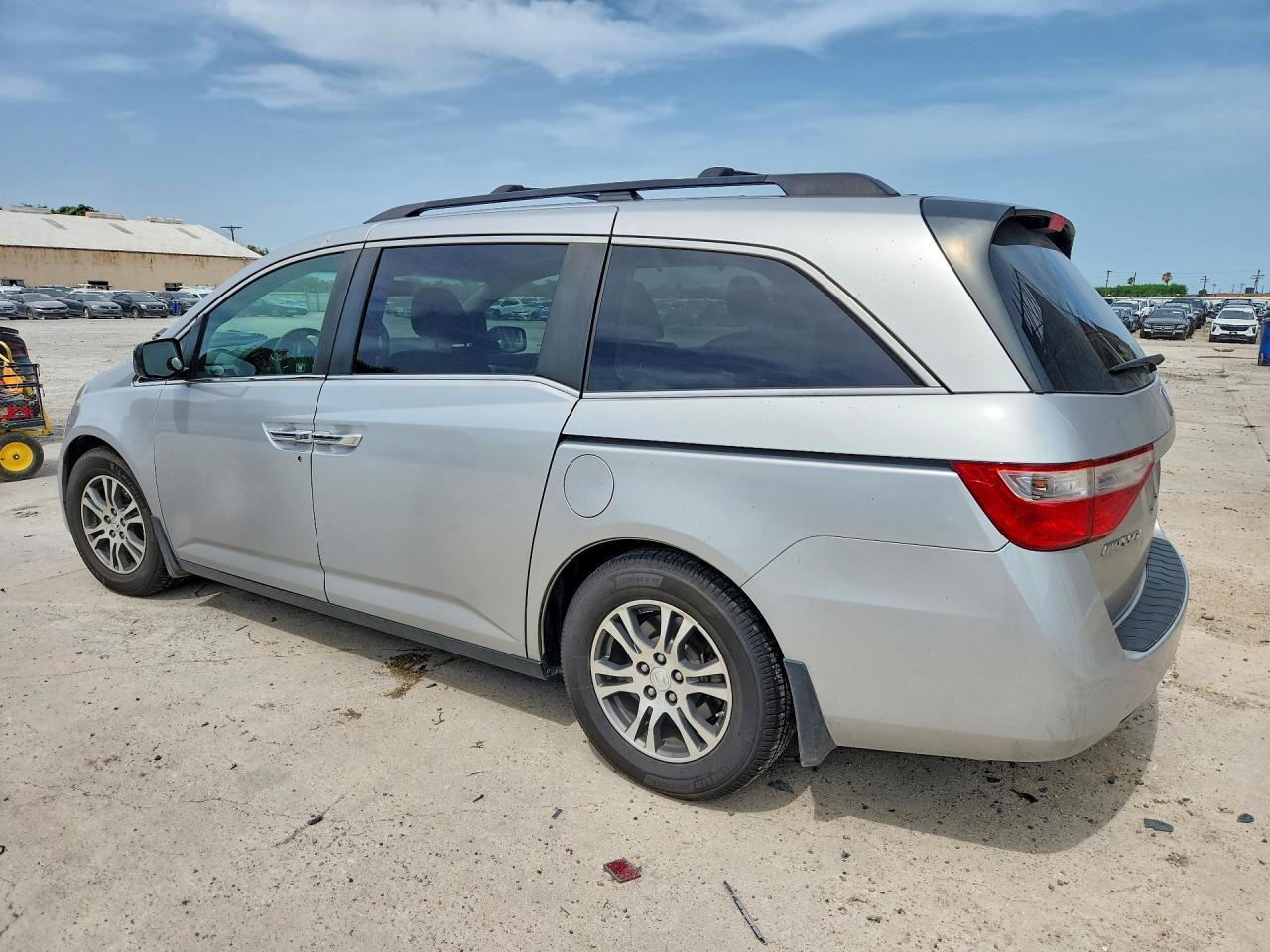 2011 Honda Odyssey Exl Gray vin: 5FNRL5H61BB101914