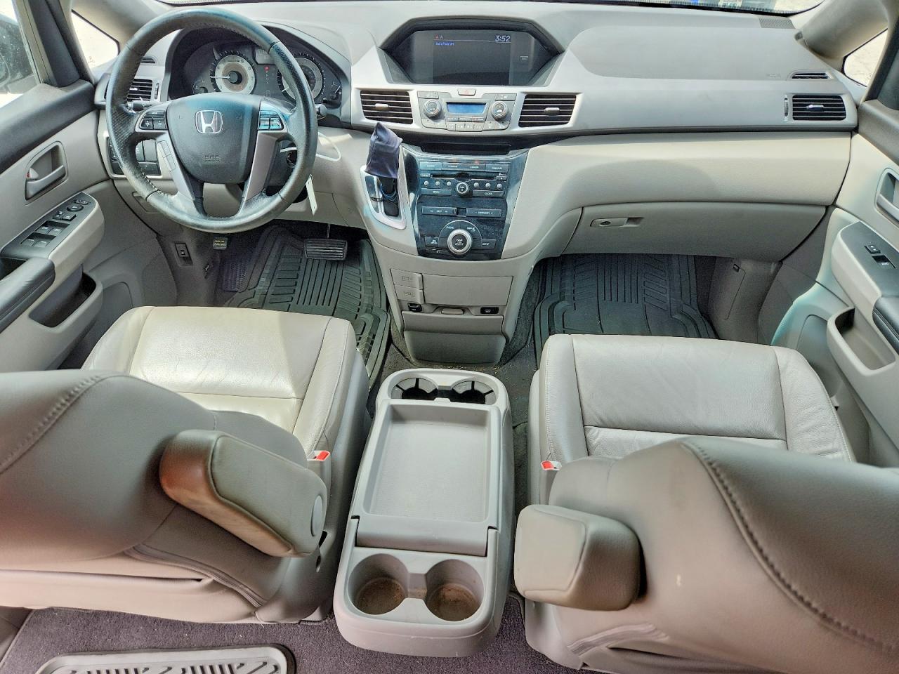 2011 Honda Odyssey Exl Gray vin: 5FNRL5H61BB101914