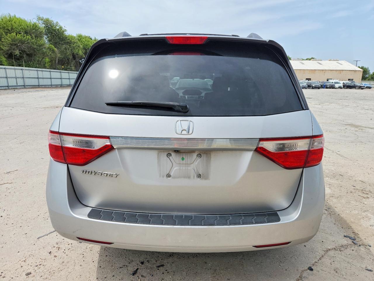 2011 Honda Odyssey Exl Gray vin: 5FNRL5H61BB101914