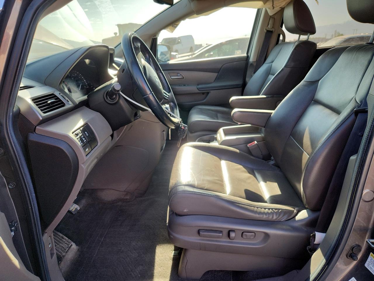 2012 Honda Odyssey Exl Gray vin: 5FNRL5H61CB012314