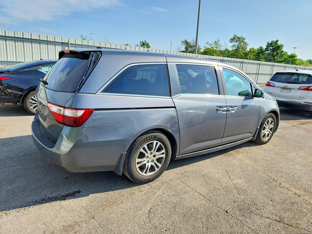 2012 Honda Odyssey Exl Charcoal vin: 5FNRL5H61CB015262