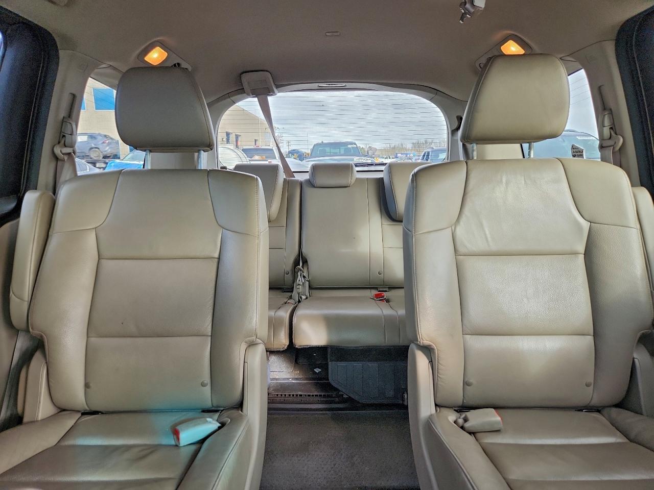 2012 Honda Odyssey Exl Желто-коричневый vin: 5FNRL5H61CB033020