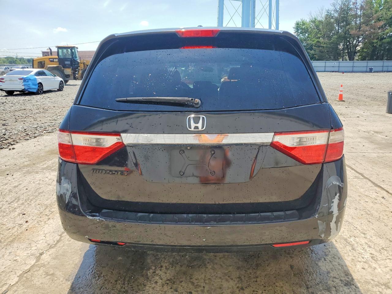 2012 Honda Odyssey Exl Black vin: 5FNRL5H61CB038024