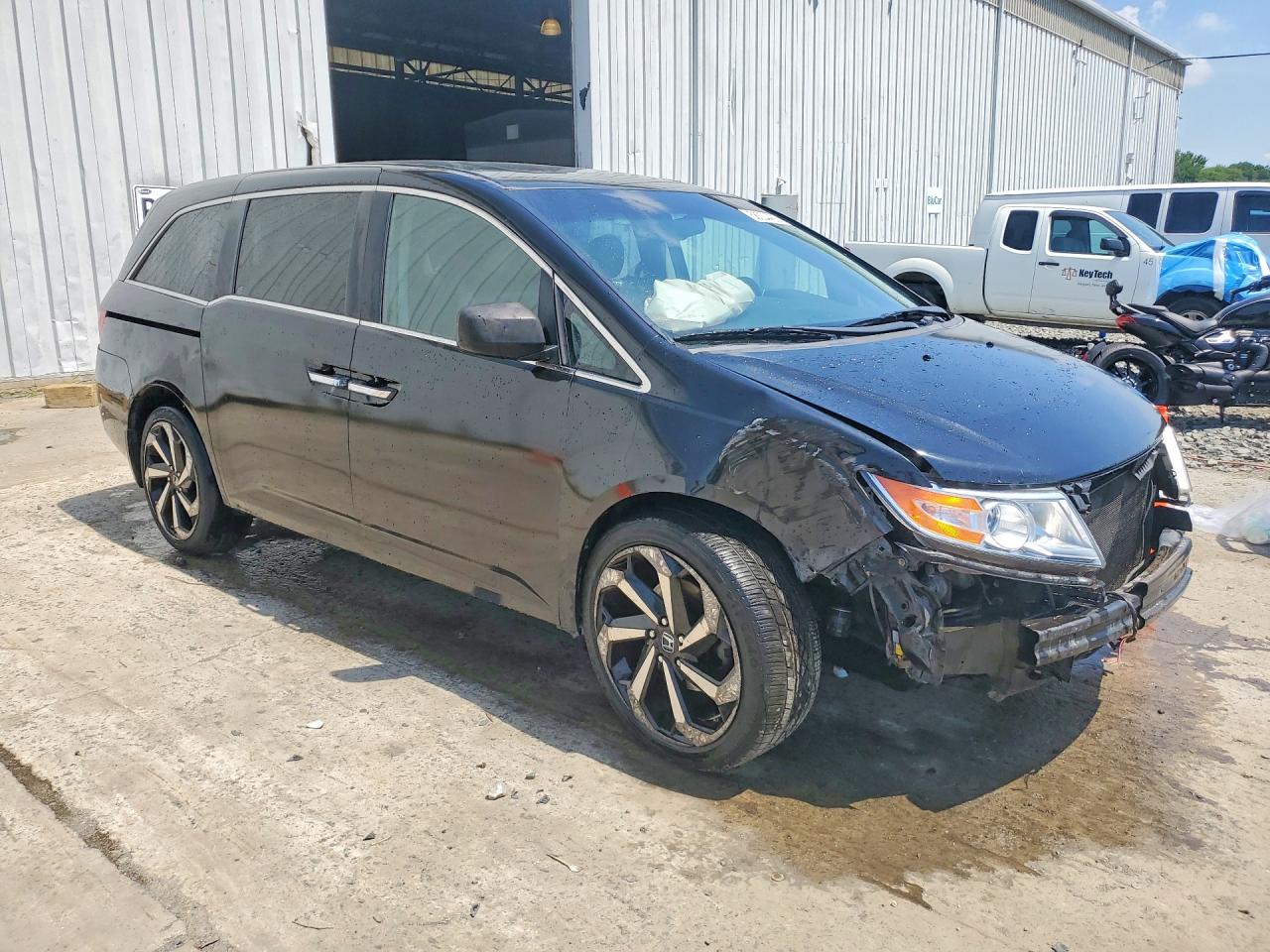 2012 Honda Odyssey Exl Black vin: 5FNRL5H61CB038024