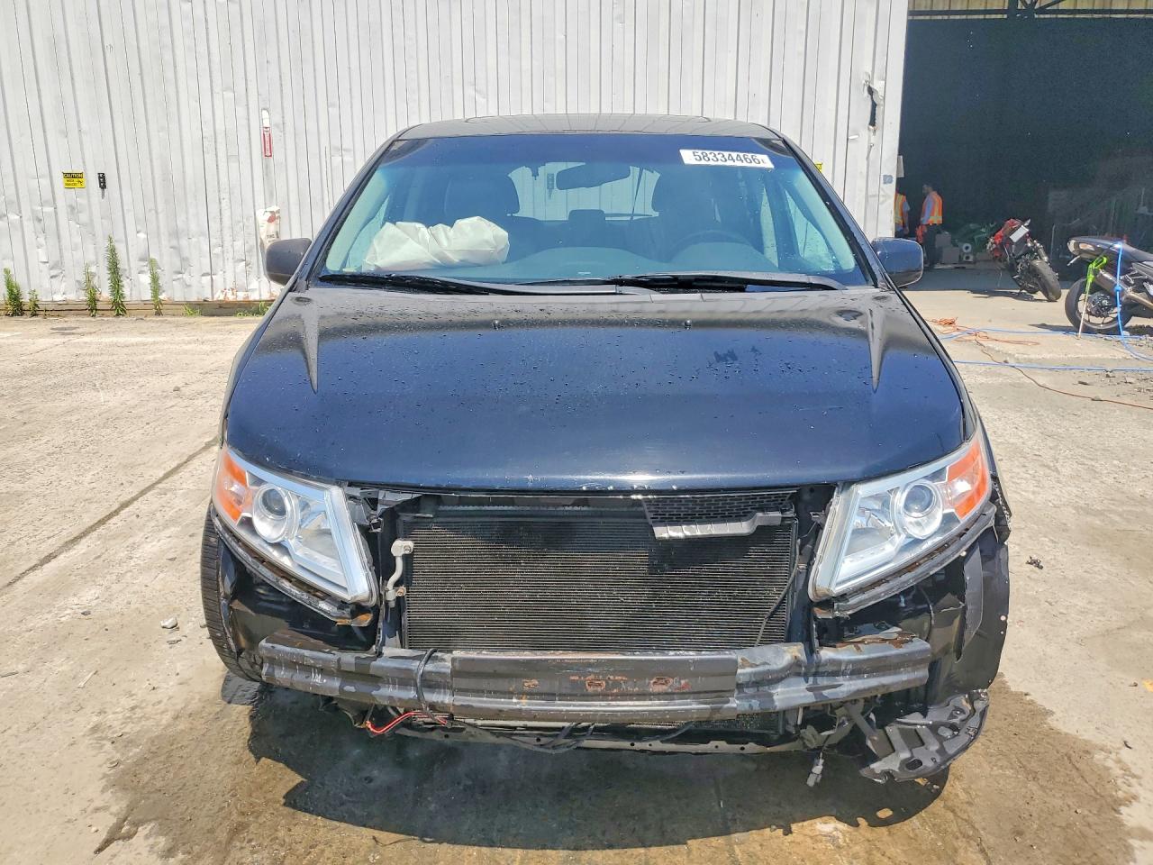 2012 Honda Odyssey Exl Black vin: 5FNRL5H61CB038024