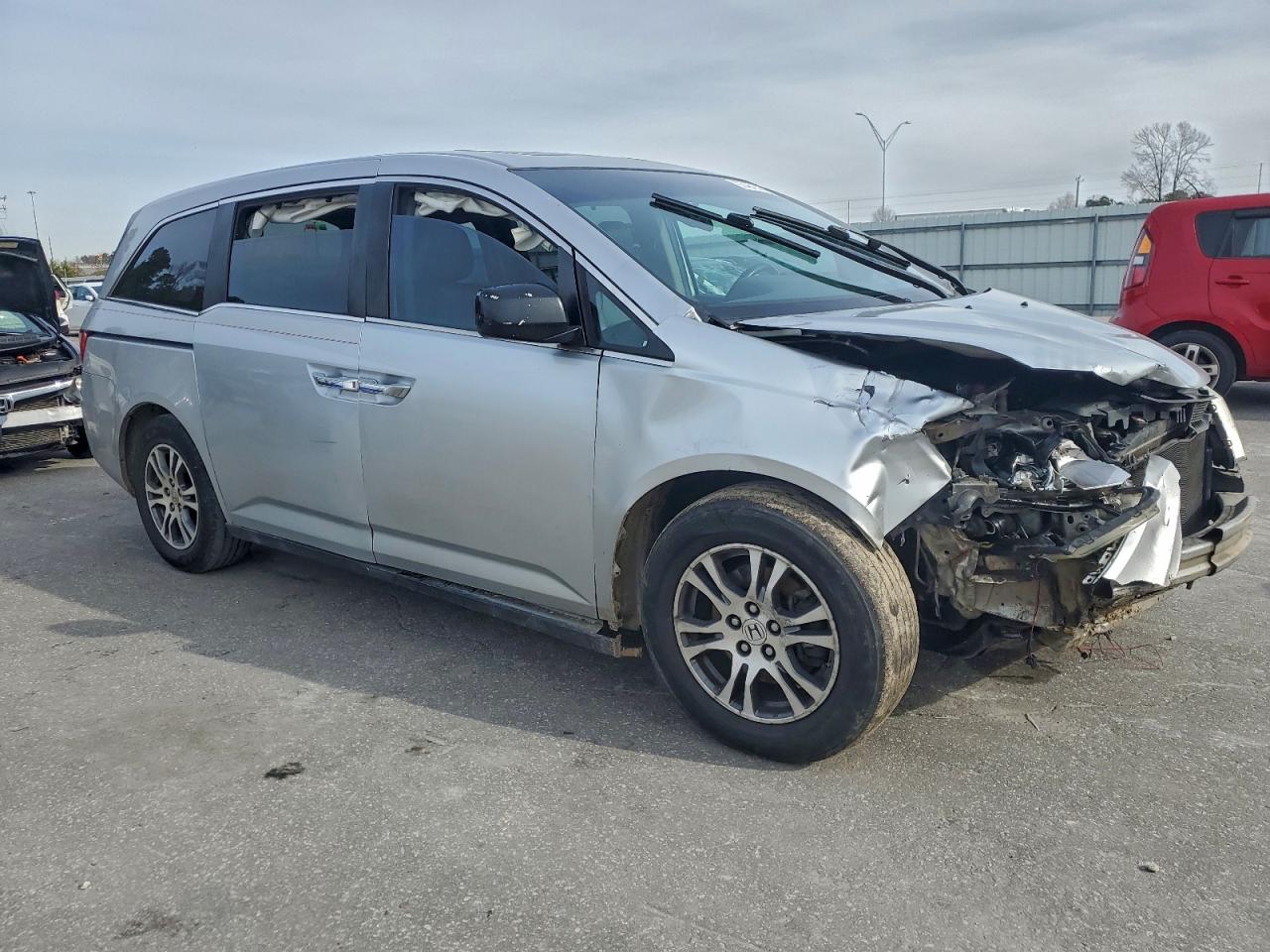 2012 Honda Odyssey Exl Серый vin: 5FNRL5H61CB050285