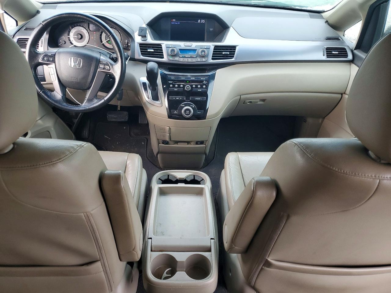 2012 Honda Odyssey Exl Burgundy vin: 5FNRL5H61CB055583