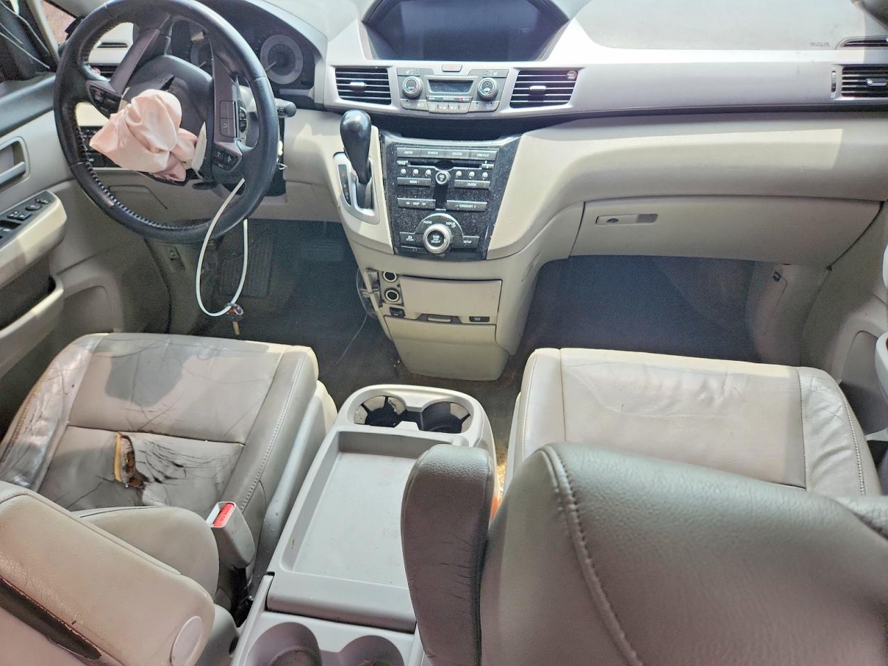 2012 Honda Odyssey Exl Blue vin: 5FNRL5H61CB060055