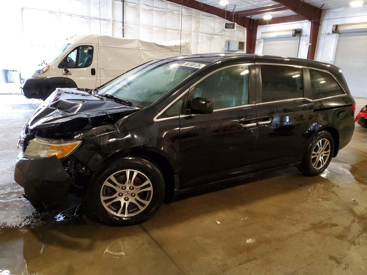 2012 Honda Odyssey Exl Черный vin: 5FNRL5H61CB064803
