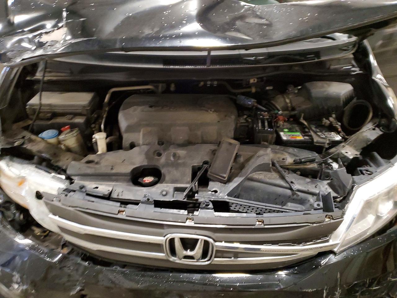 2012 Honda Odyssey Exl Черный vin: 5FNRL5H61CB064803