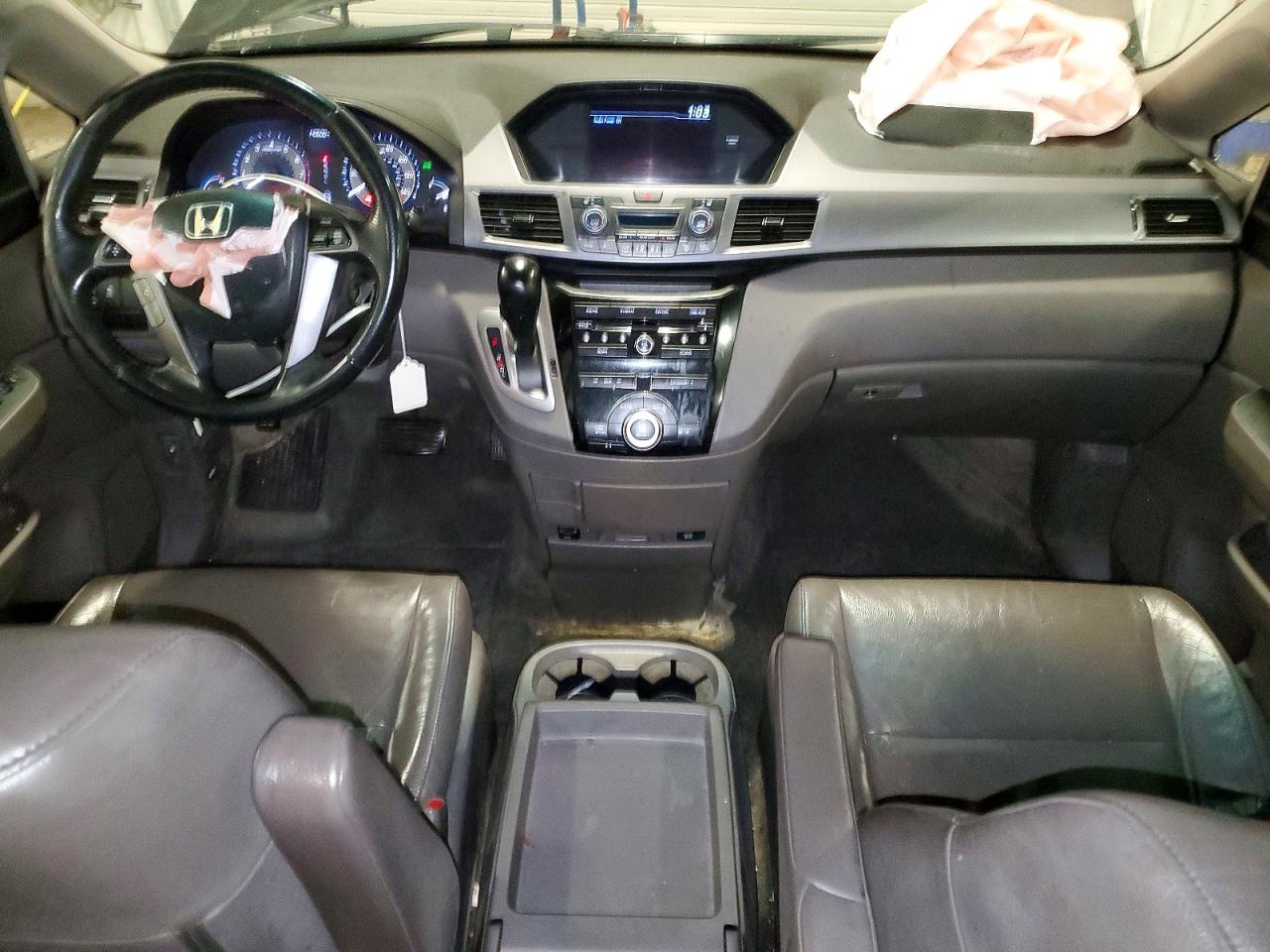 2012 Honda Odyssey Exl Черный vin: 5FNRL5H61CB064803