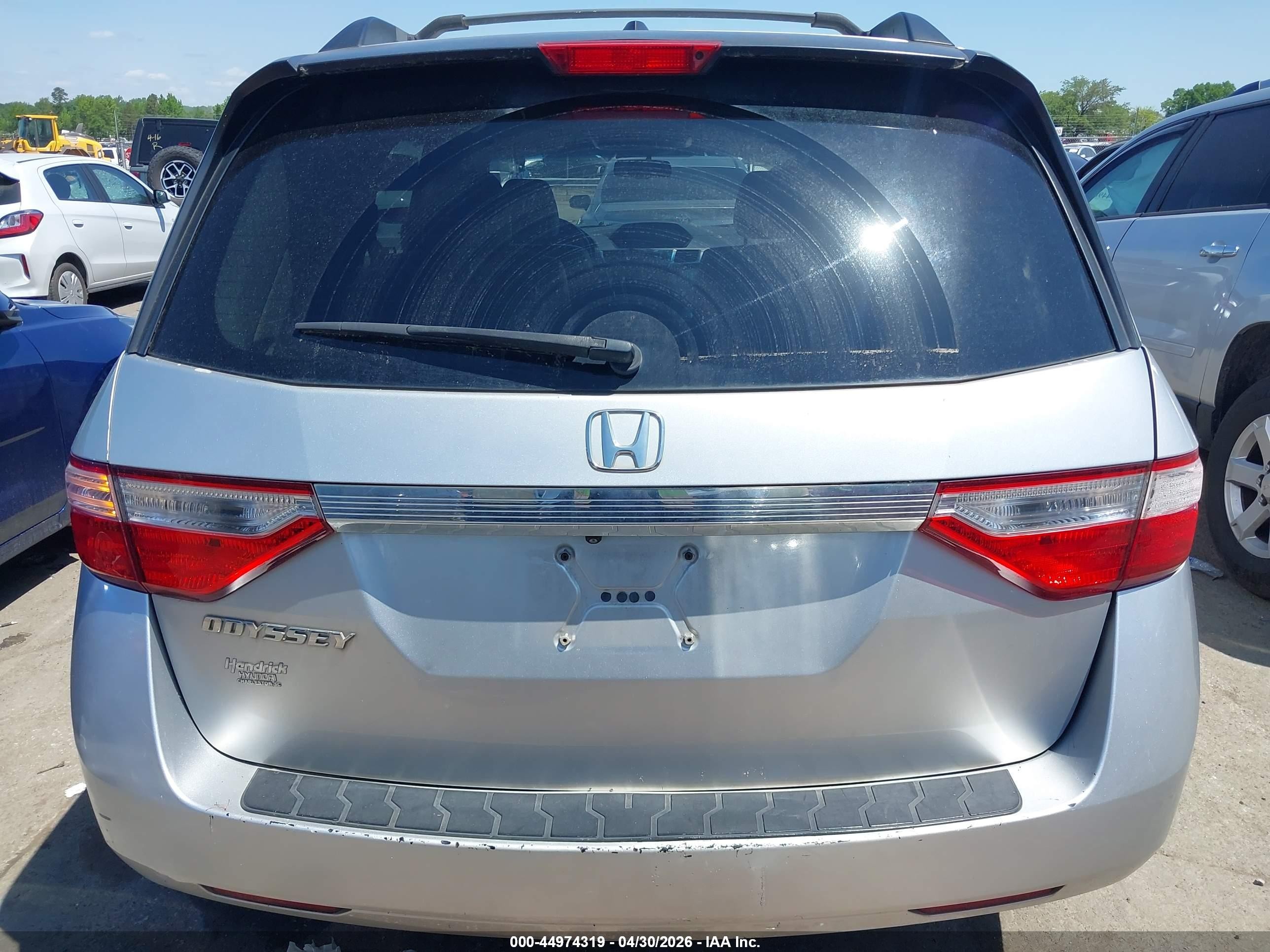 2012 Honda Odyssey Ex-l Silver vin: 5FNRL5H61CB093072