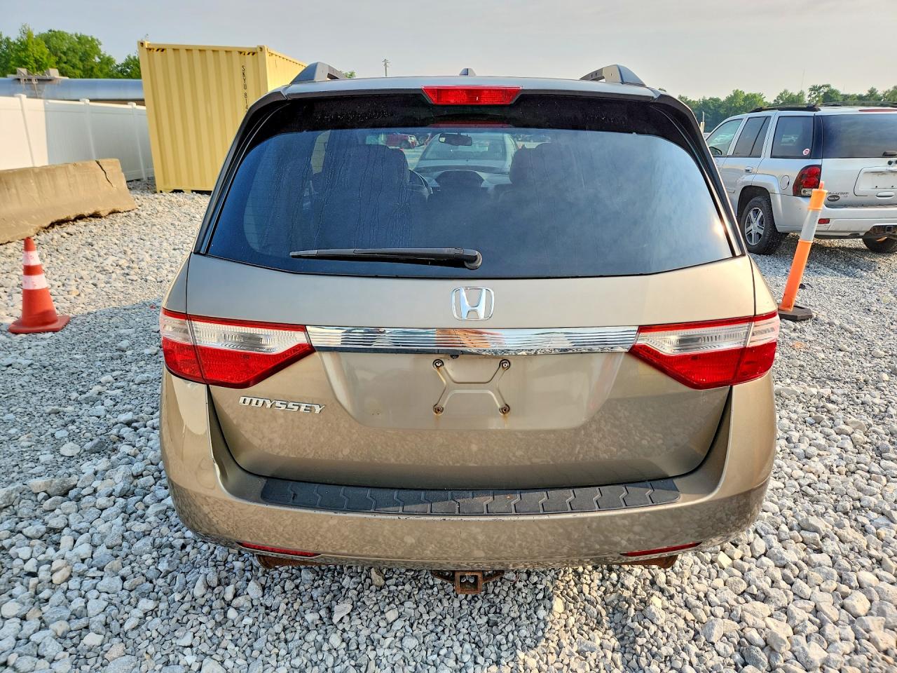 2012 Honda Odyssey Exl Tan vin: 5FNRL5H61CB094576