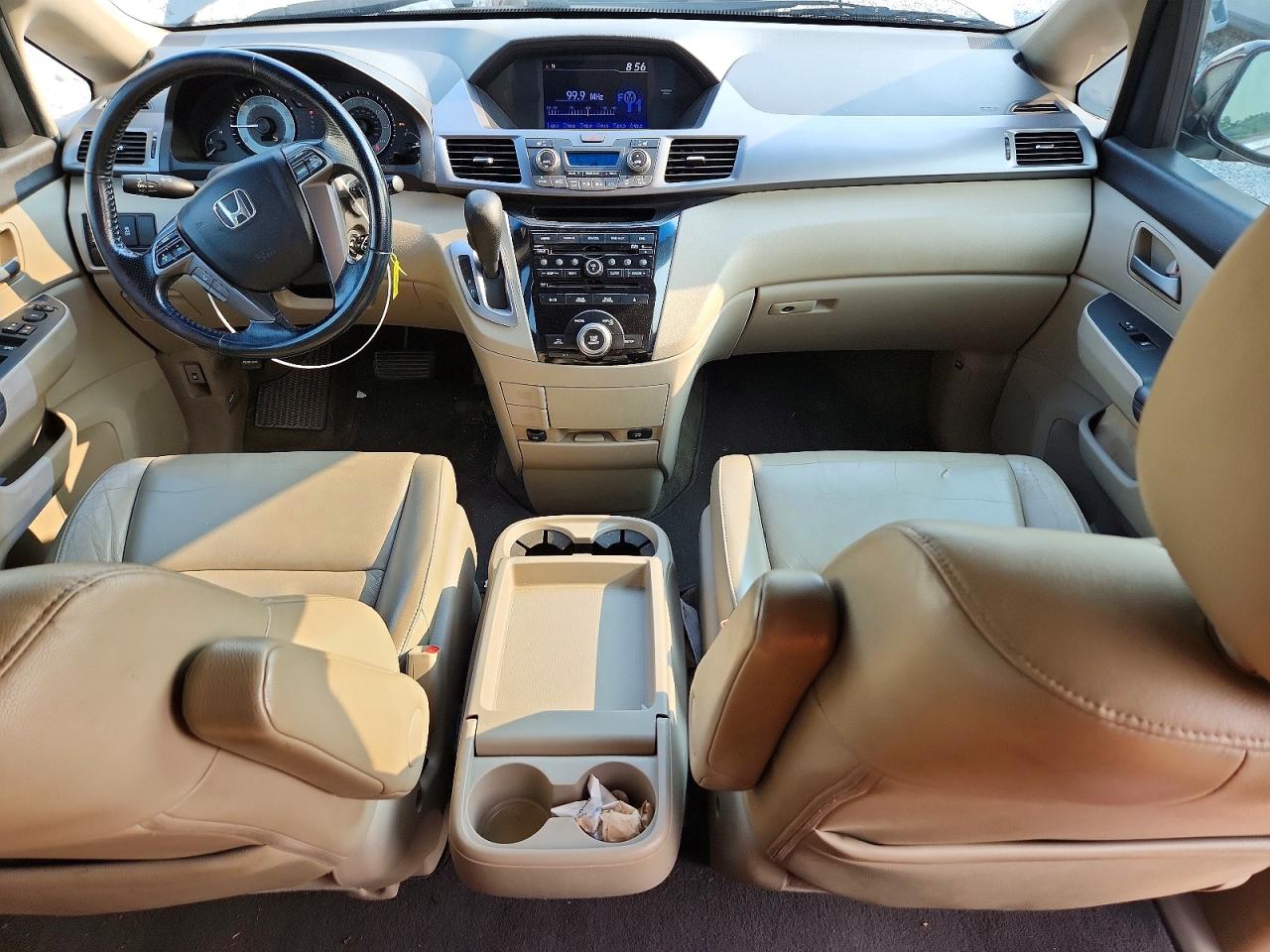 2012 Honda Odyssey Exl Tan vin: 5FNRL5H61CB094576