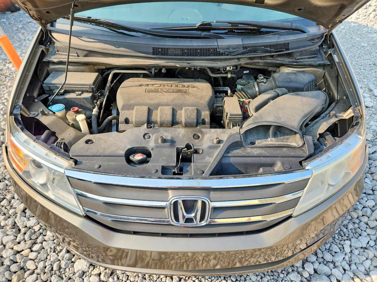 2012 Honda Odyssey Exl Tan vin: 5FNRL5H61CB094576
