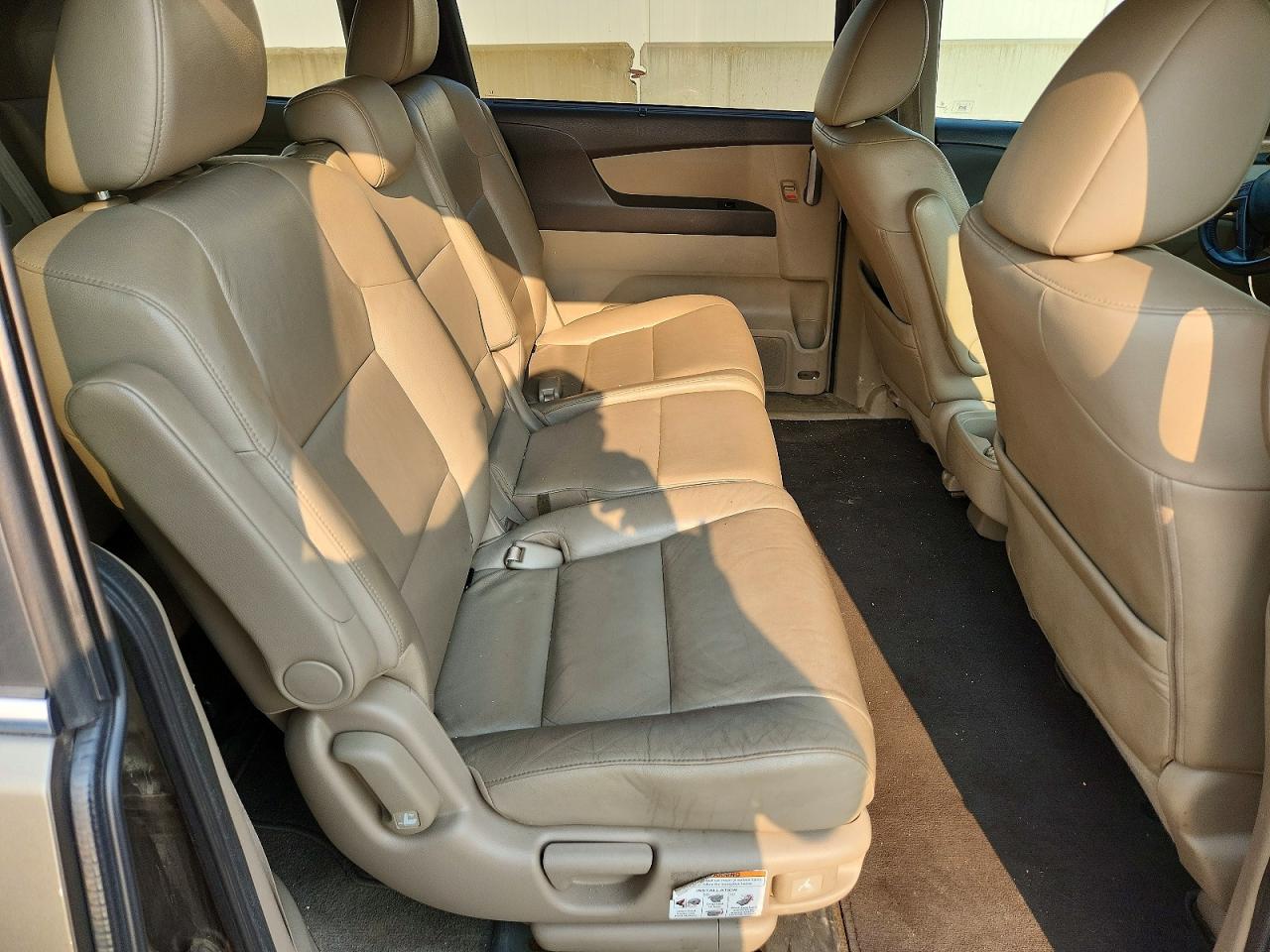 2012 Honda Odyssey Exl Tan vin: 5FNRL5H61CB094576