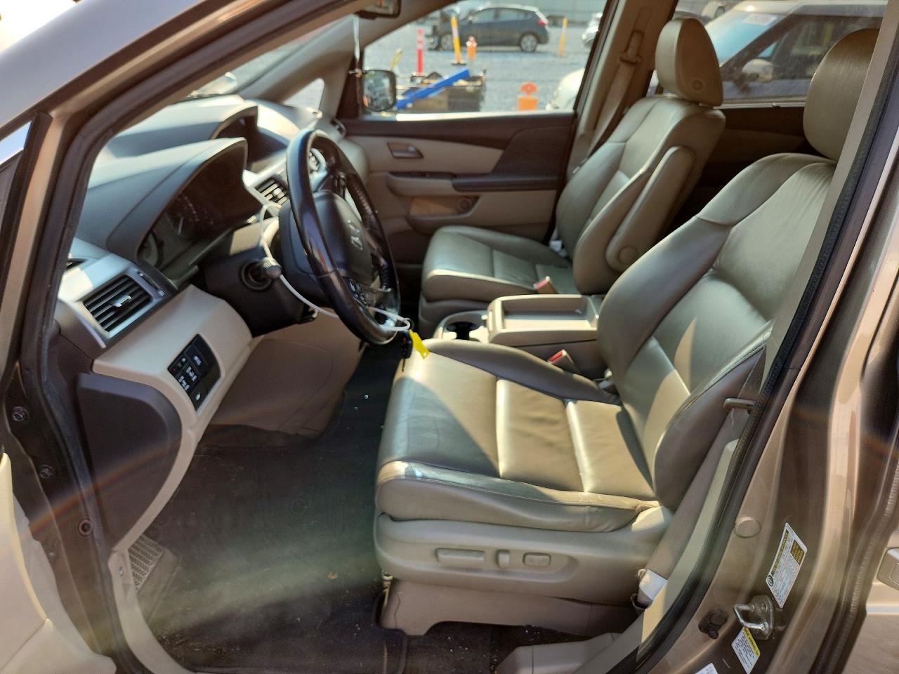 2012 Honda Odyssey Exl Tan vin: 5FNRL5H61CB094576