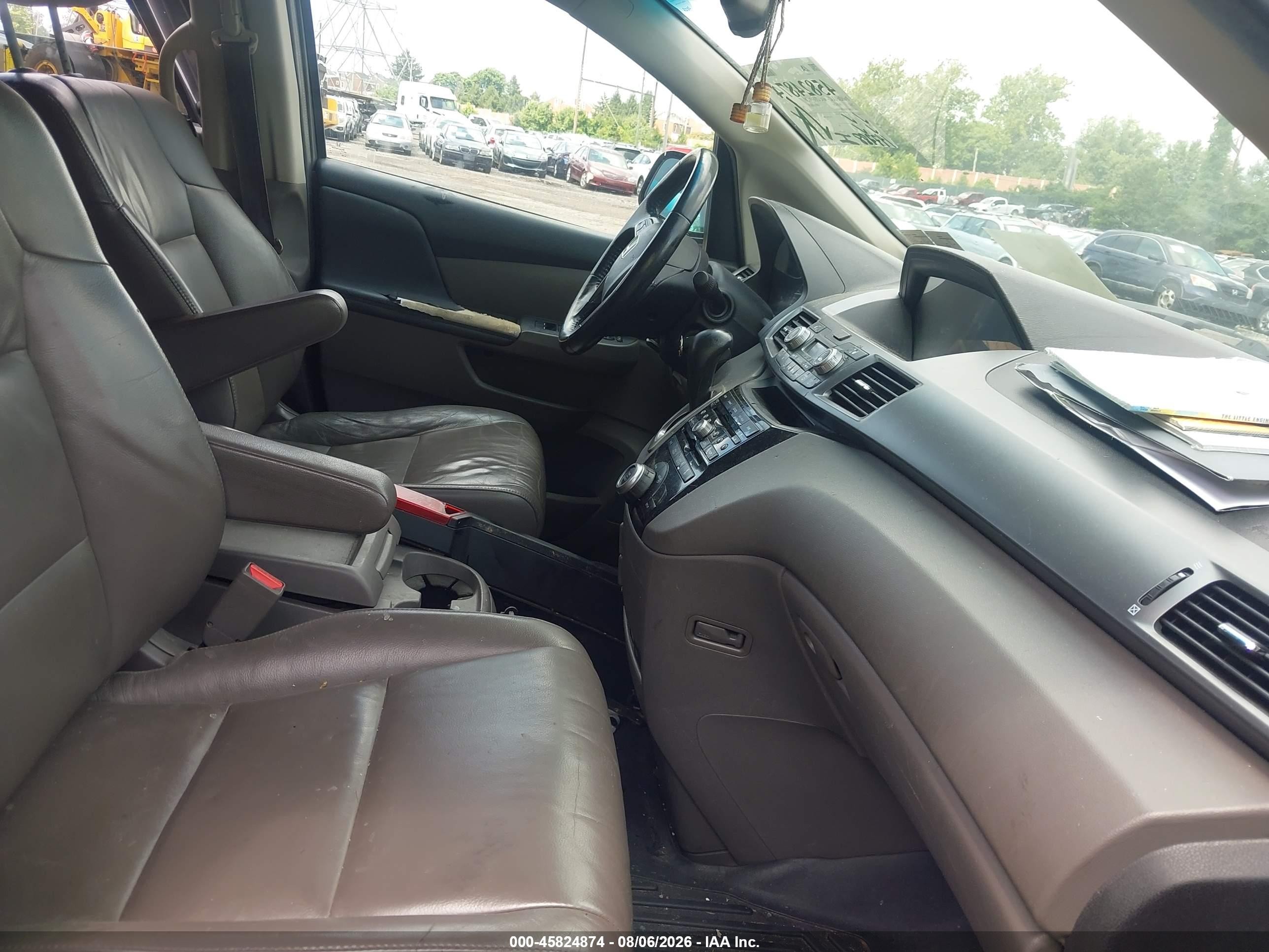 2012 Honda Odyssey Ex-l Gray vin: 5FNRL5H61CB104409