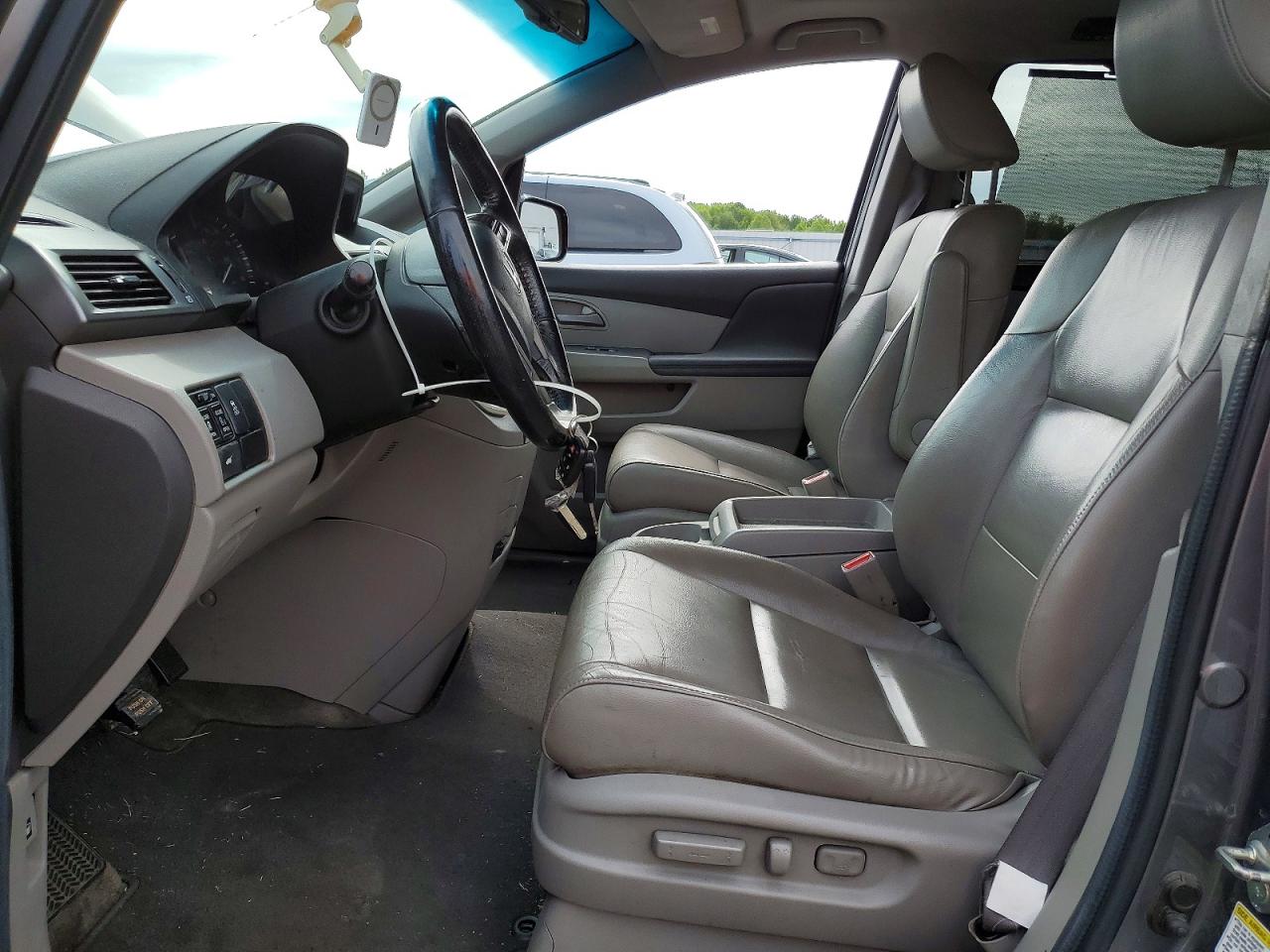 2012 Honda Odyssey Exl Gray vin: 5FNRL5H61CB107388