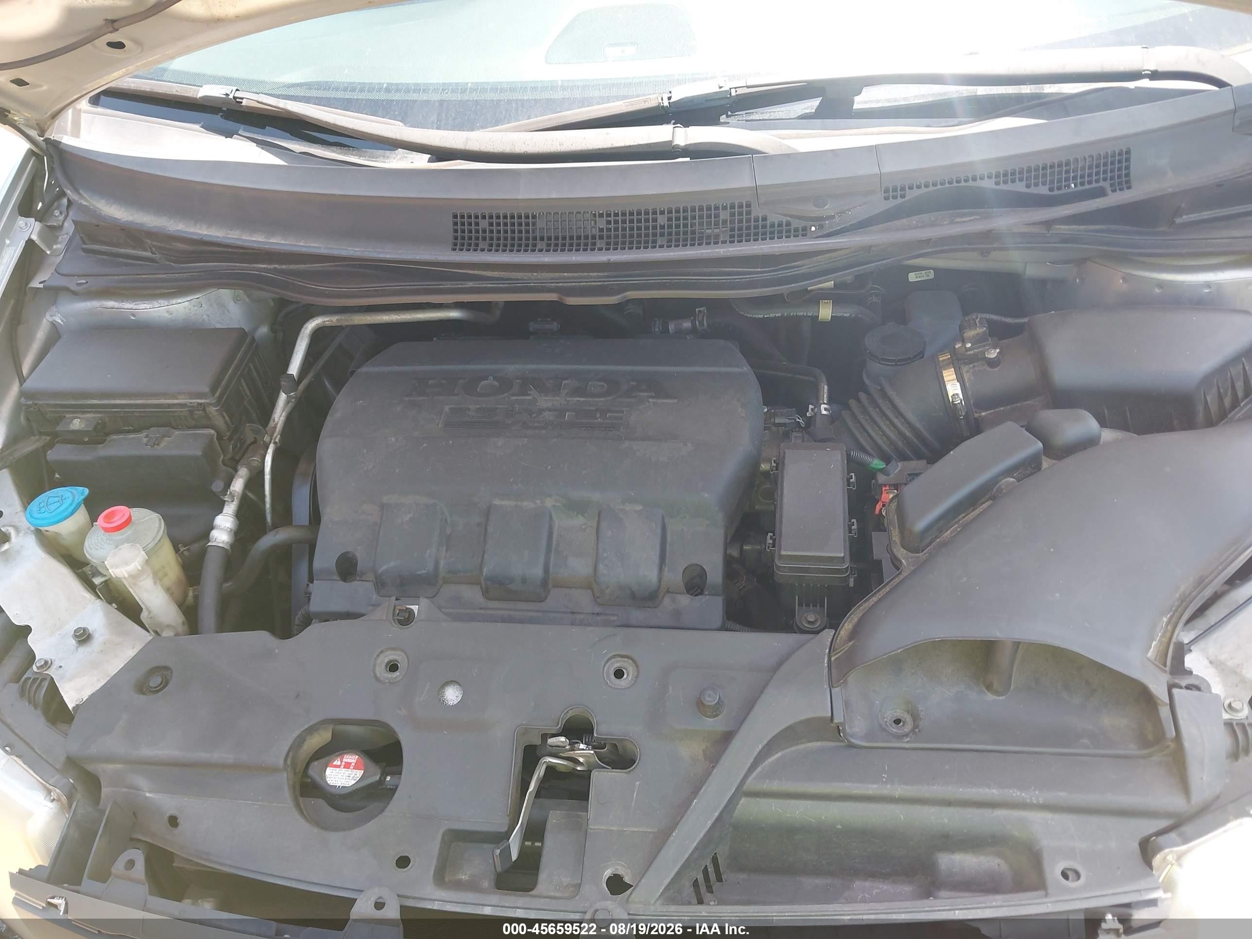 2012 Honda Odyssey Ex-l Silver vin: 5FNRL5H61CB108041