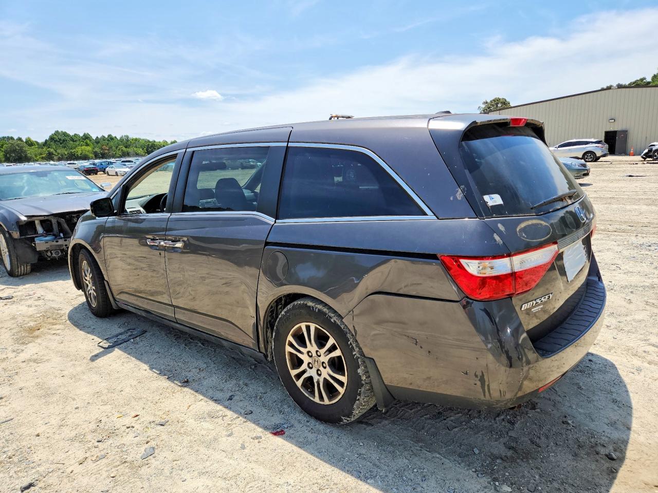 2012 Honda Odyssey Exl Brown vin: 5FNRL5H61CB112784
