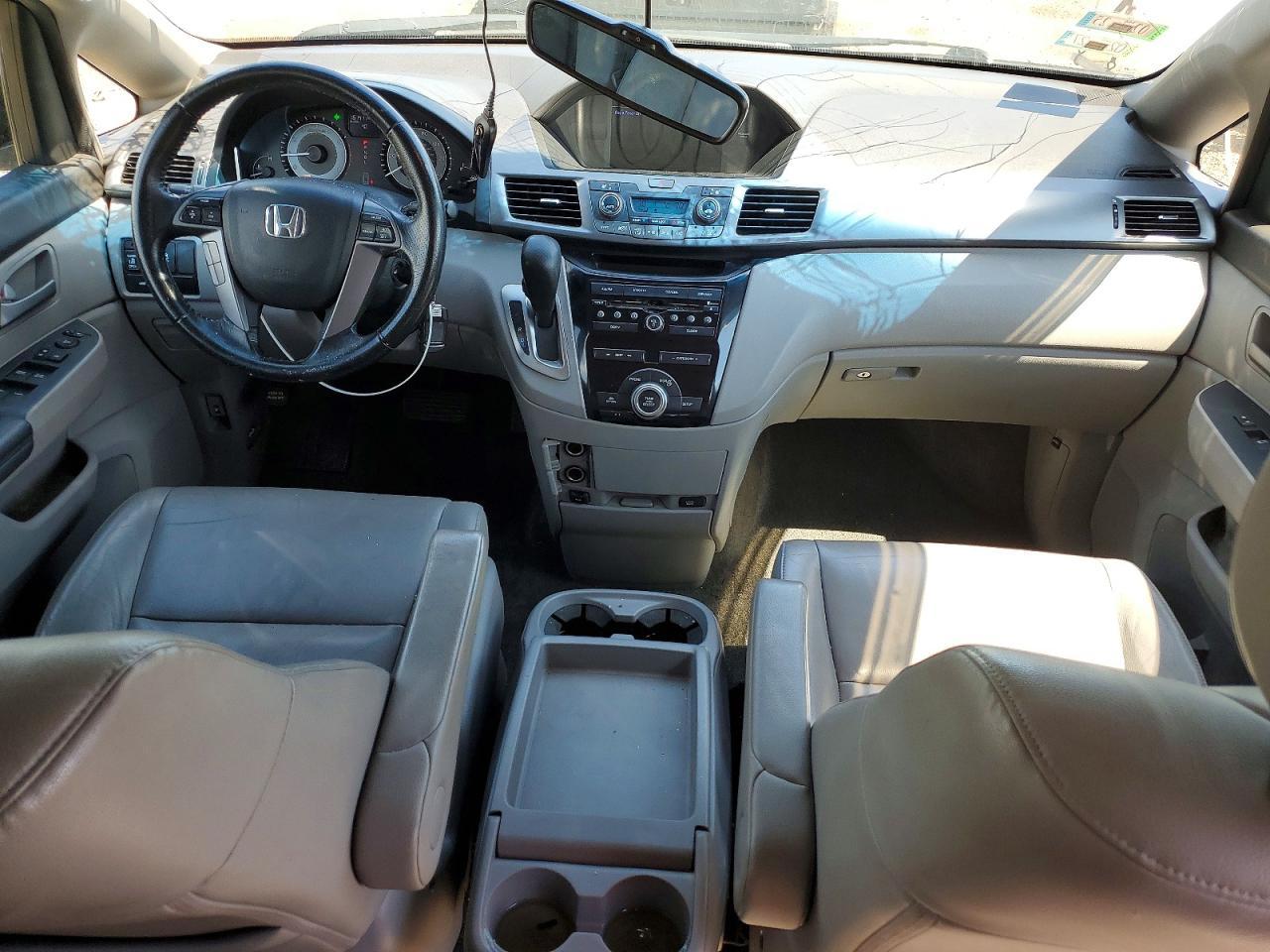 2012 Honda Odyssey Exl Gray vin: 5FNRL5H61CB123249