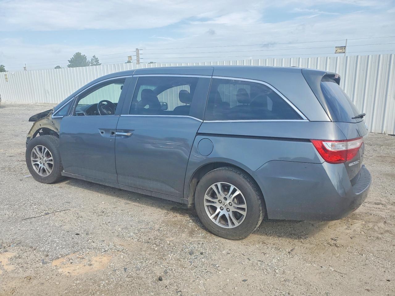 2012 Honda Odyssey Exl Gray vin: 5FNRL5H61CB124207