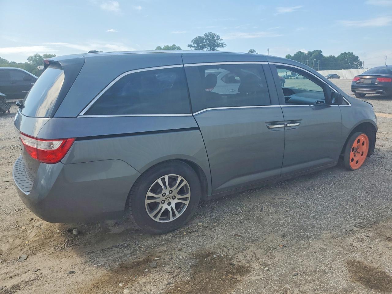 2012 Honda Odyssey Exl Gray vin: 5FNRL5H61CB124207