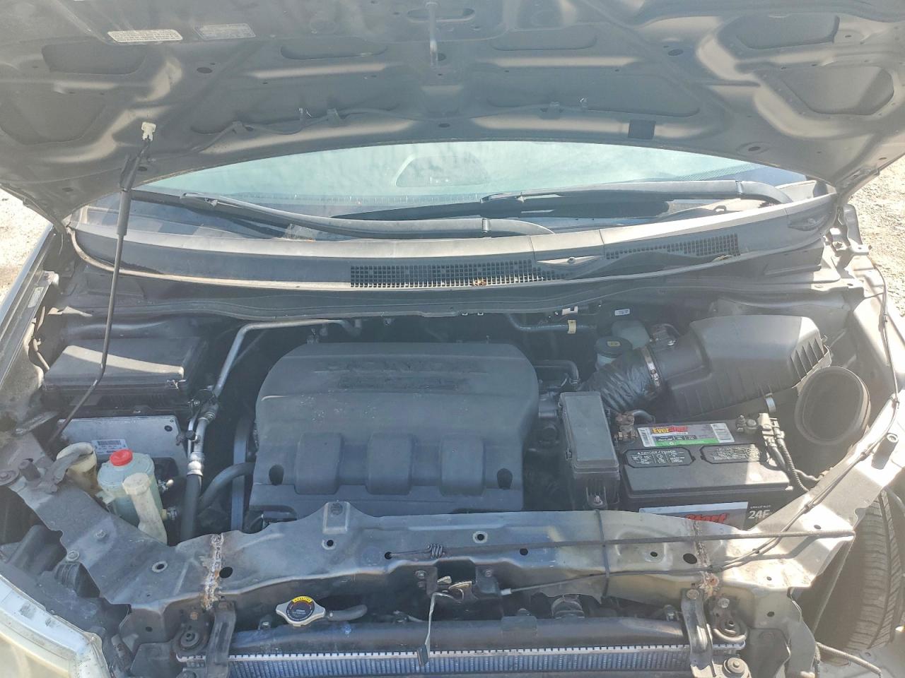 2012 Honda Odyssey Exl Gray vin: 5FNRL5H61CB124207
