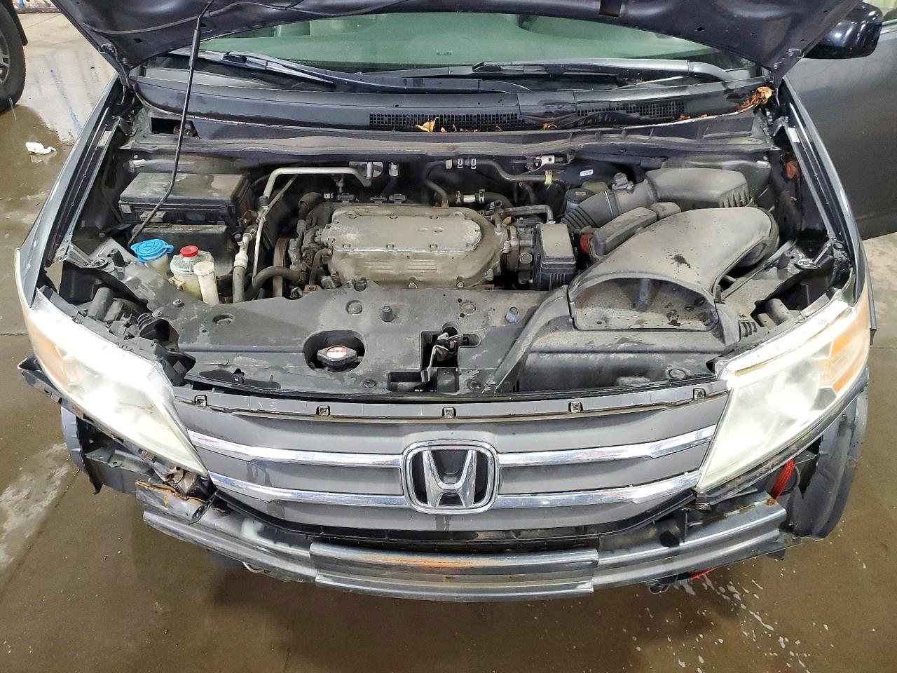 2013 Honda Odyssey Exl Gray vin: 5FNRL5H61DB001136