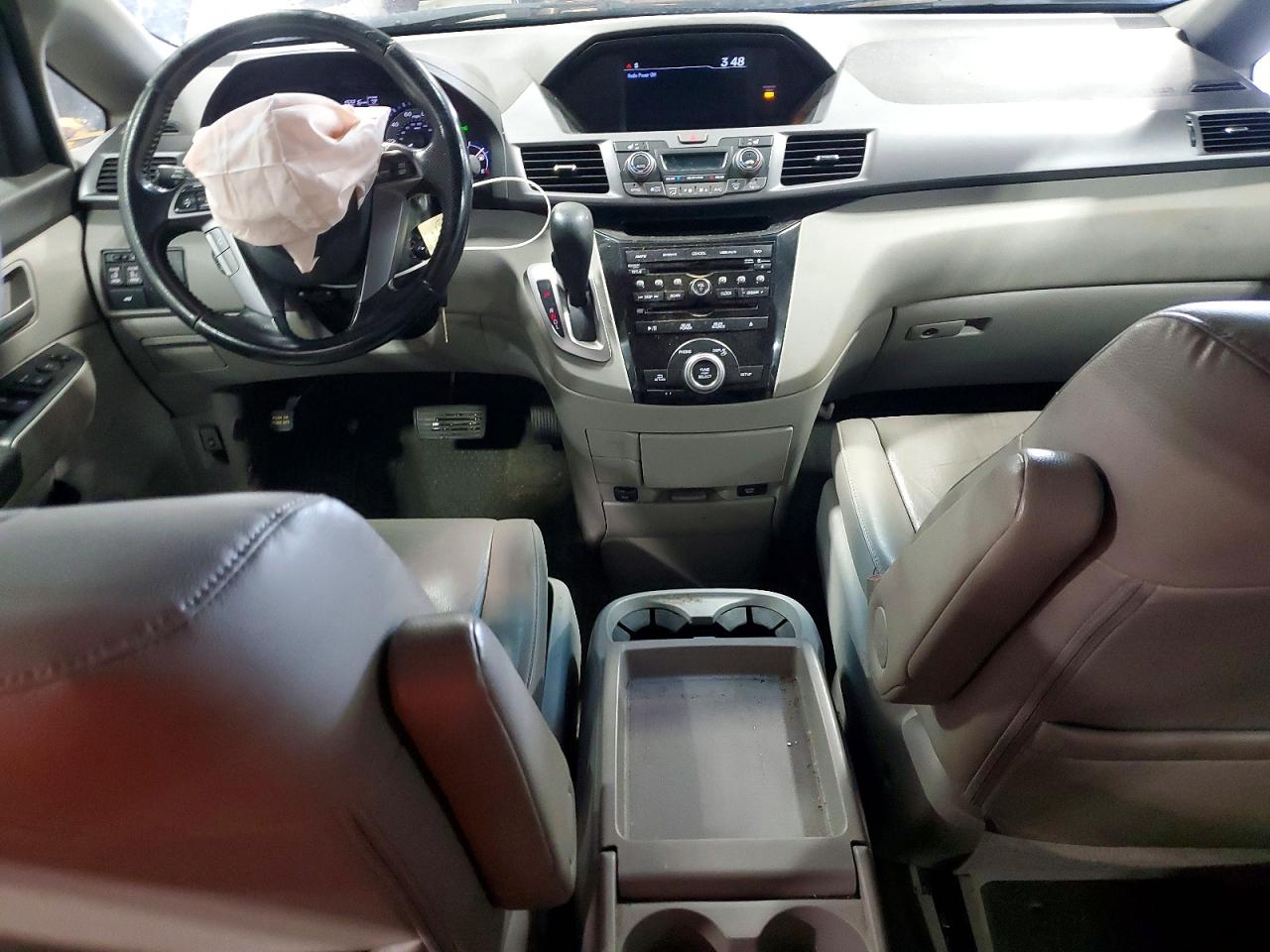 2013 Honda Odyssey Exl Gray vin: 5FNRL5H61DB001136