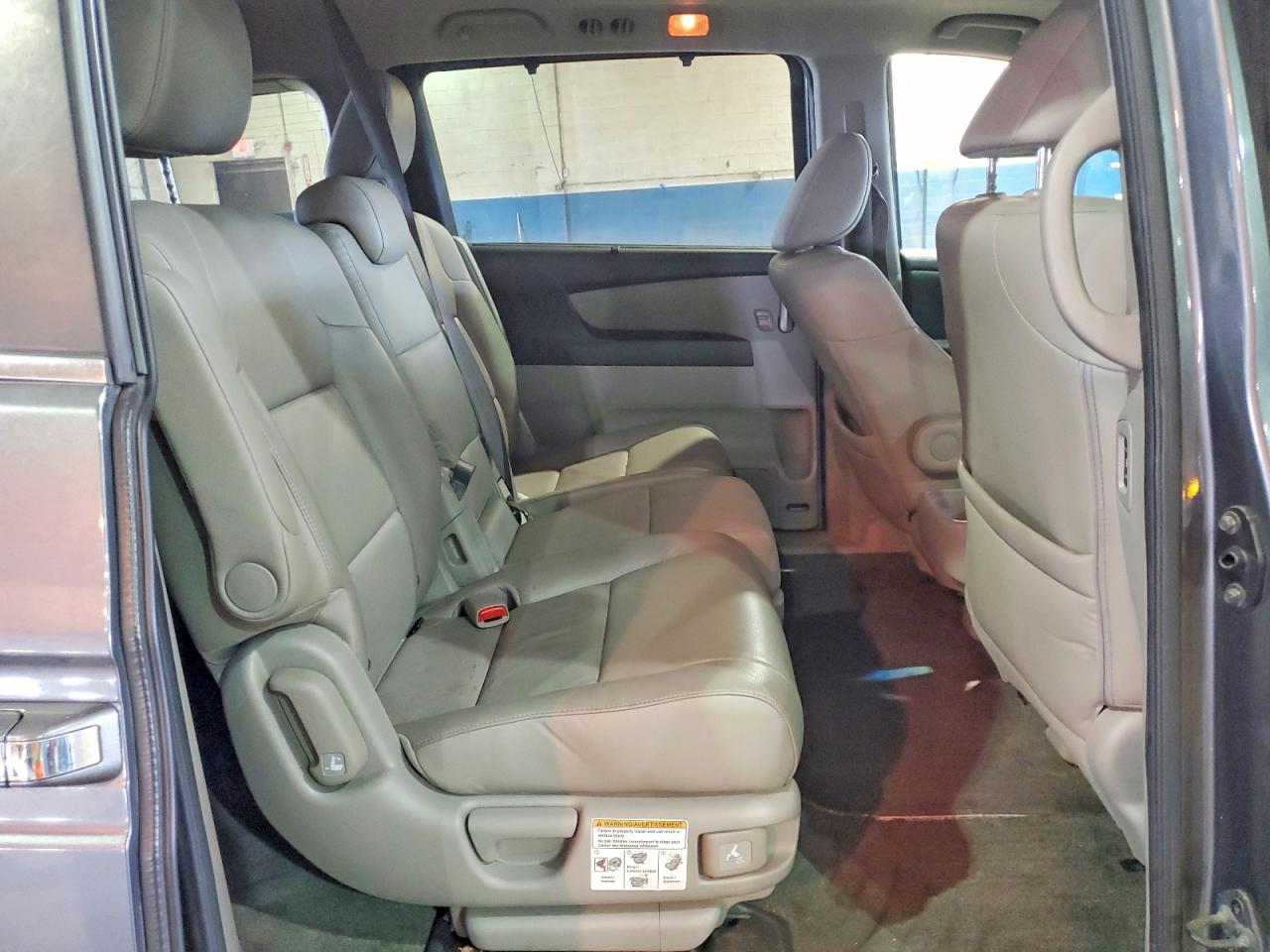 2013 Honda Odyssey Exl Gray vin: 5FNRL5H61DB001279