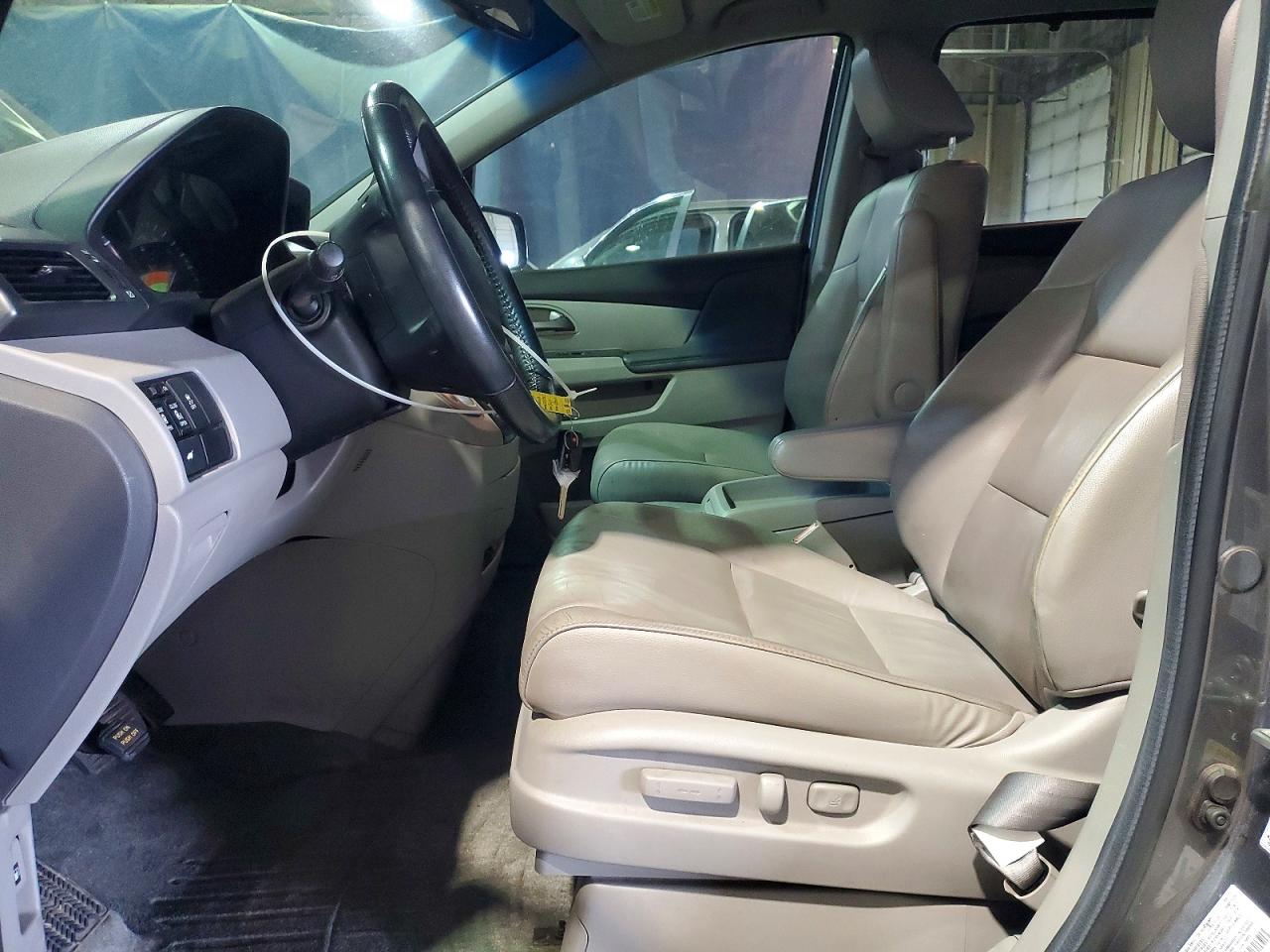 2013 Honda Odyssey Exl Gray vin: 5FNRL5H61DB001279