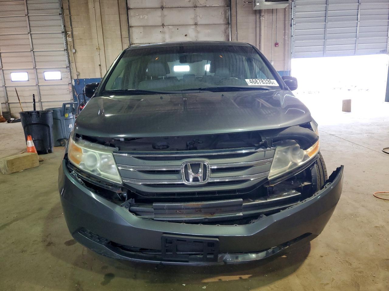 2013 Honda Odyssey Exl Gray vin: 5FNRL5H61DB001279