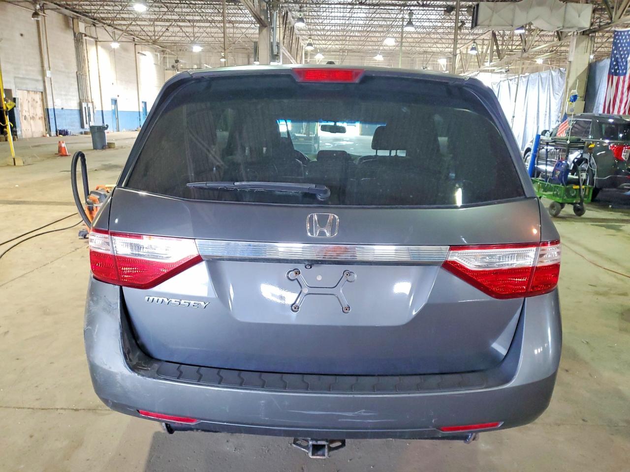 2013 Honda Odyssey Exl Gray vin: 5FNRL5H61DB001279