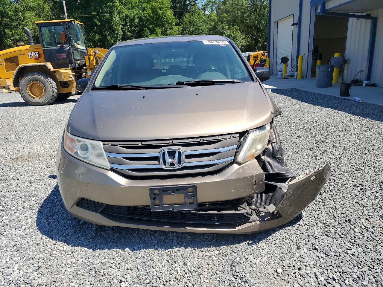 2013 Honda Odyssey Tan vin: 5FNRL5H61DB015697