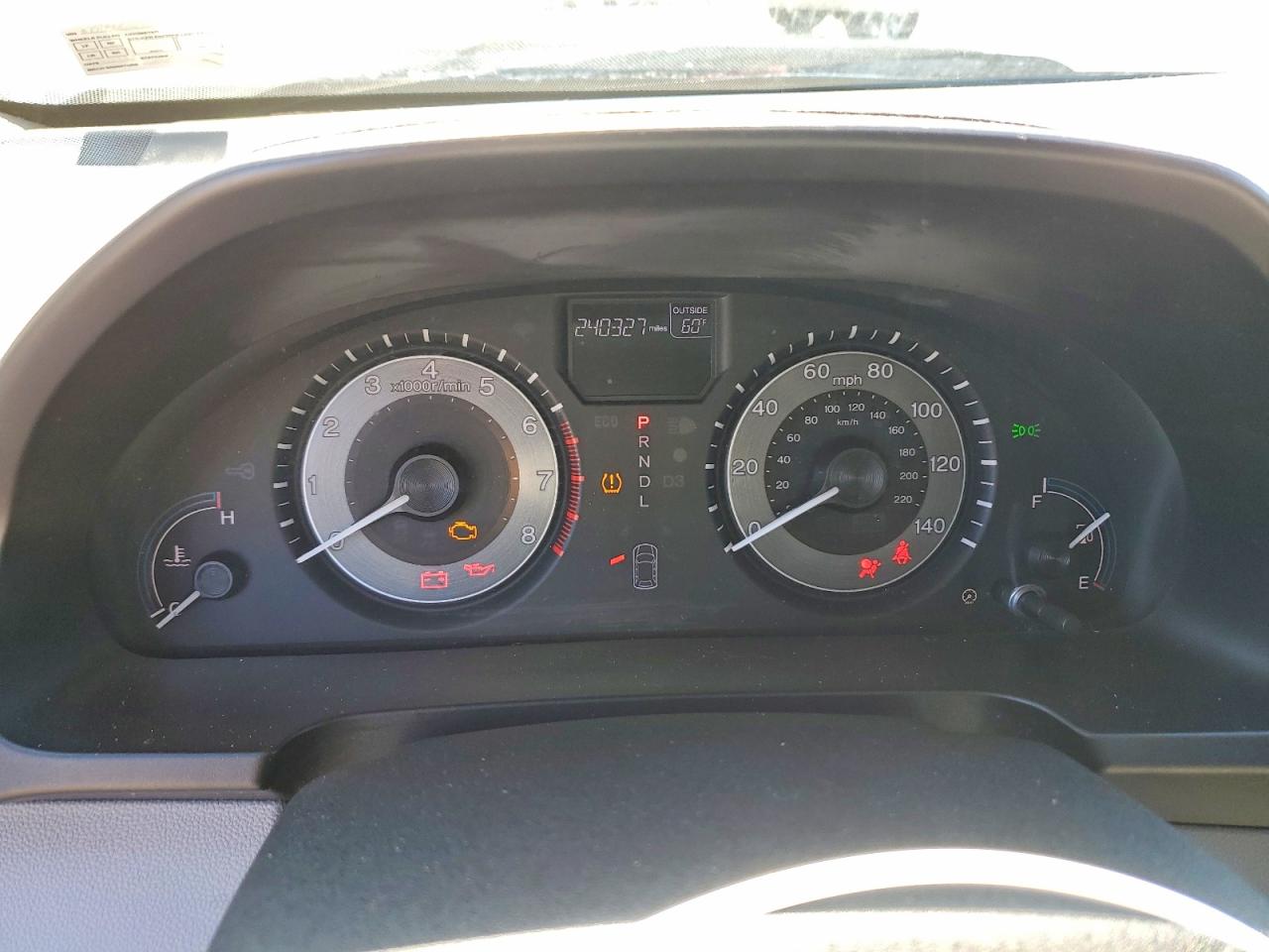 2013 Honda Odyssey Silver vin: 5FNRL5H61DB018387