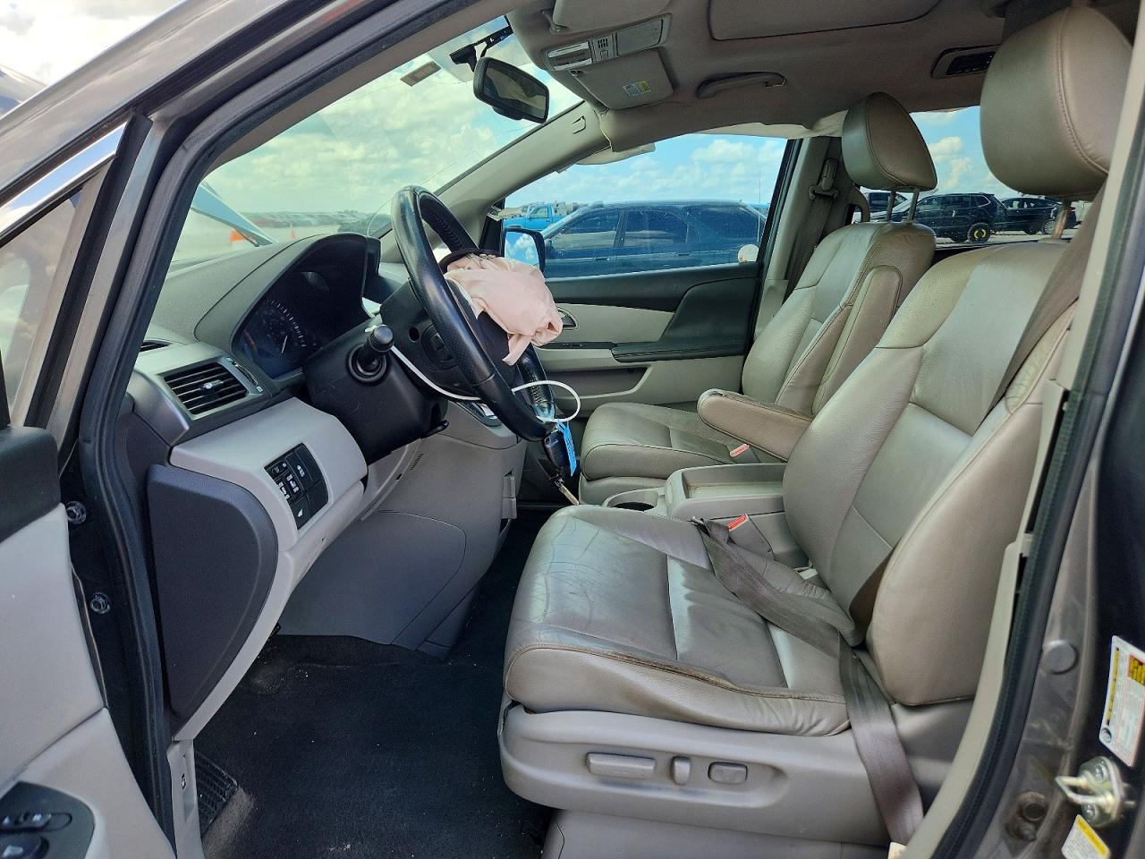 2013 Honda Odyssey Exl Серый vin: 5FNRL5H61DB023055