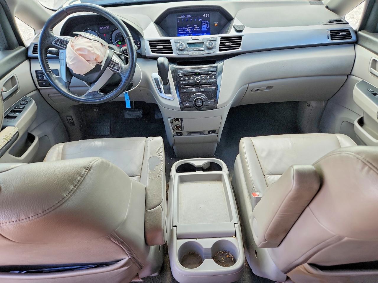2013 Honda Odyssey Exl Серый vin: 5FNRL5H61DB023055