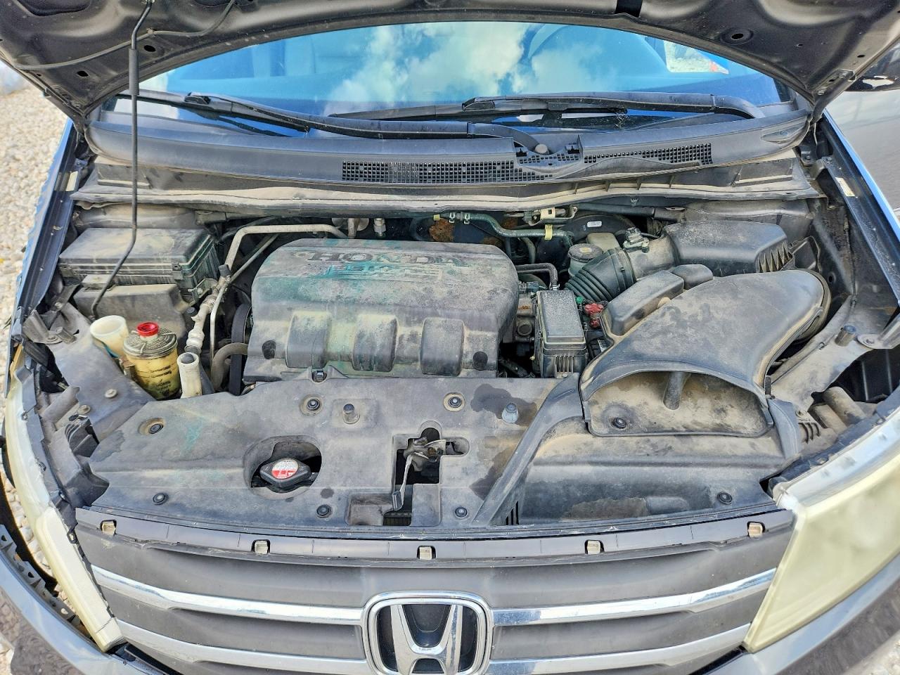 2013 Honda Odyssey Exl Серый vin: 5FNRL5H61DB023055