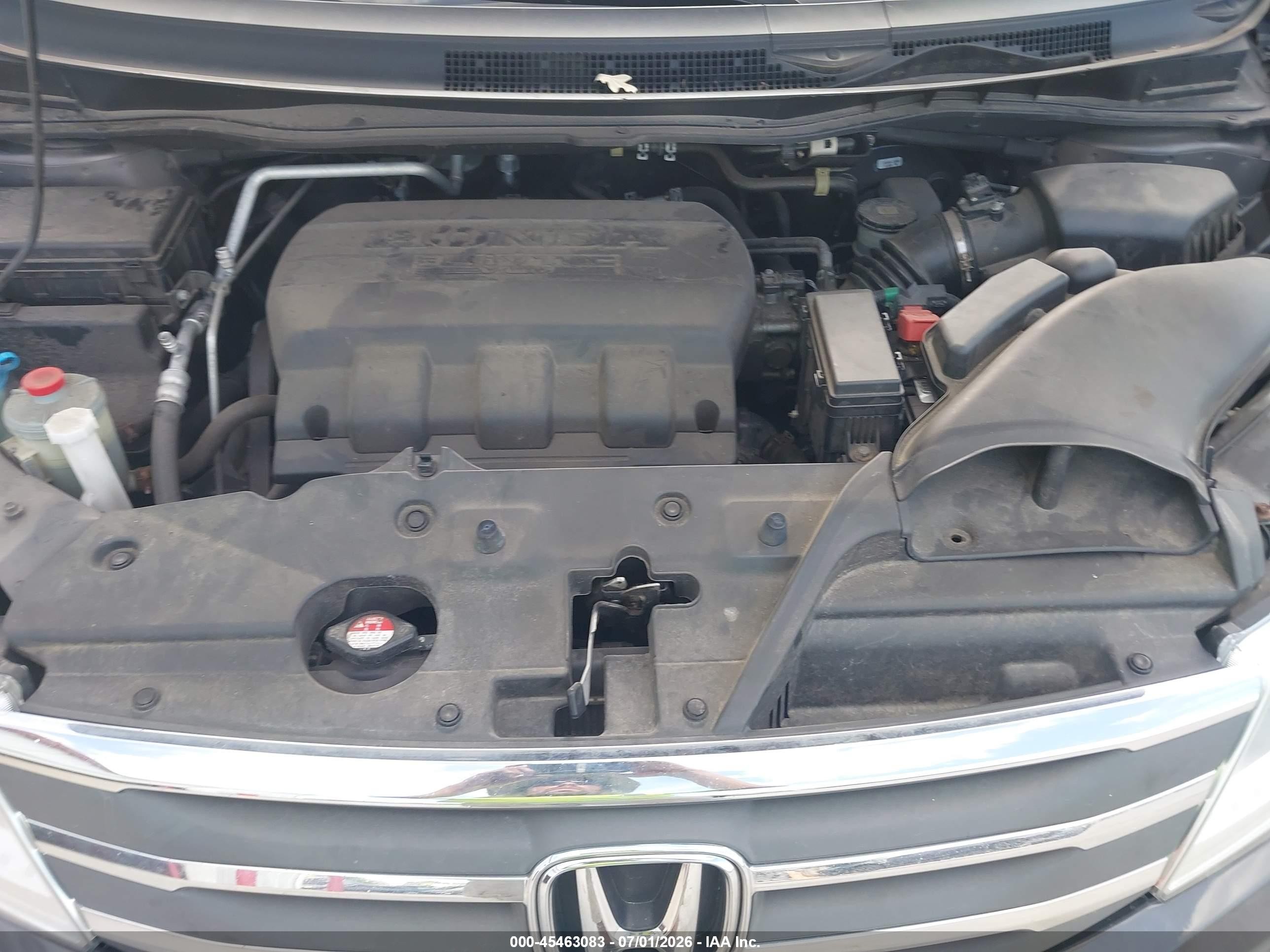 2013 Honda Odyssey Ex-l Gray vin: 5FNRL5H61DB044164