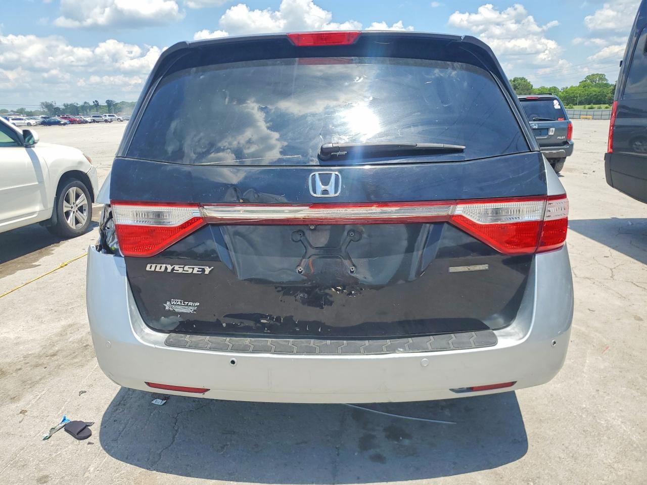 2013 Honda Odyssey Exl Серый vin: 5FNRL5H61DB045783