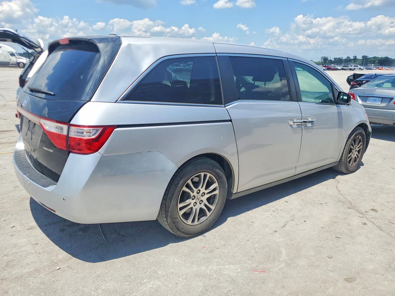2013 Honda Odyssey Exl Серый vin: 5FNRL5H61DB045783