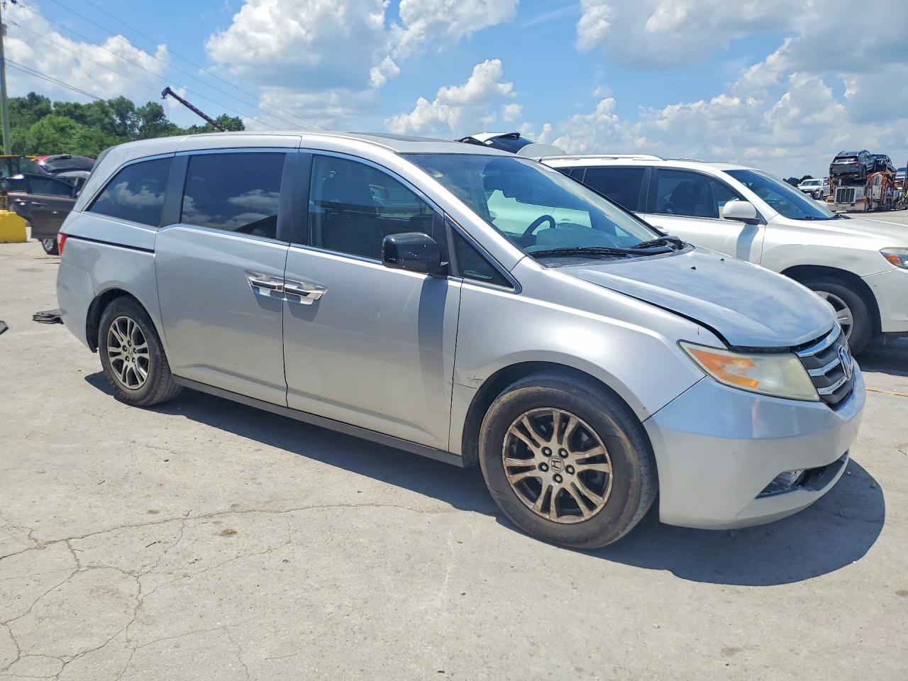 2013 Honda Odyssey Exl Серый vin: 5FNRL5H61DB045783
