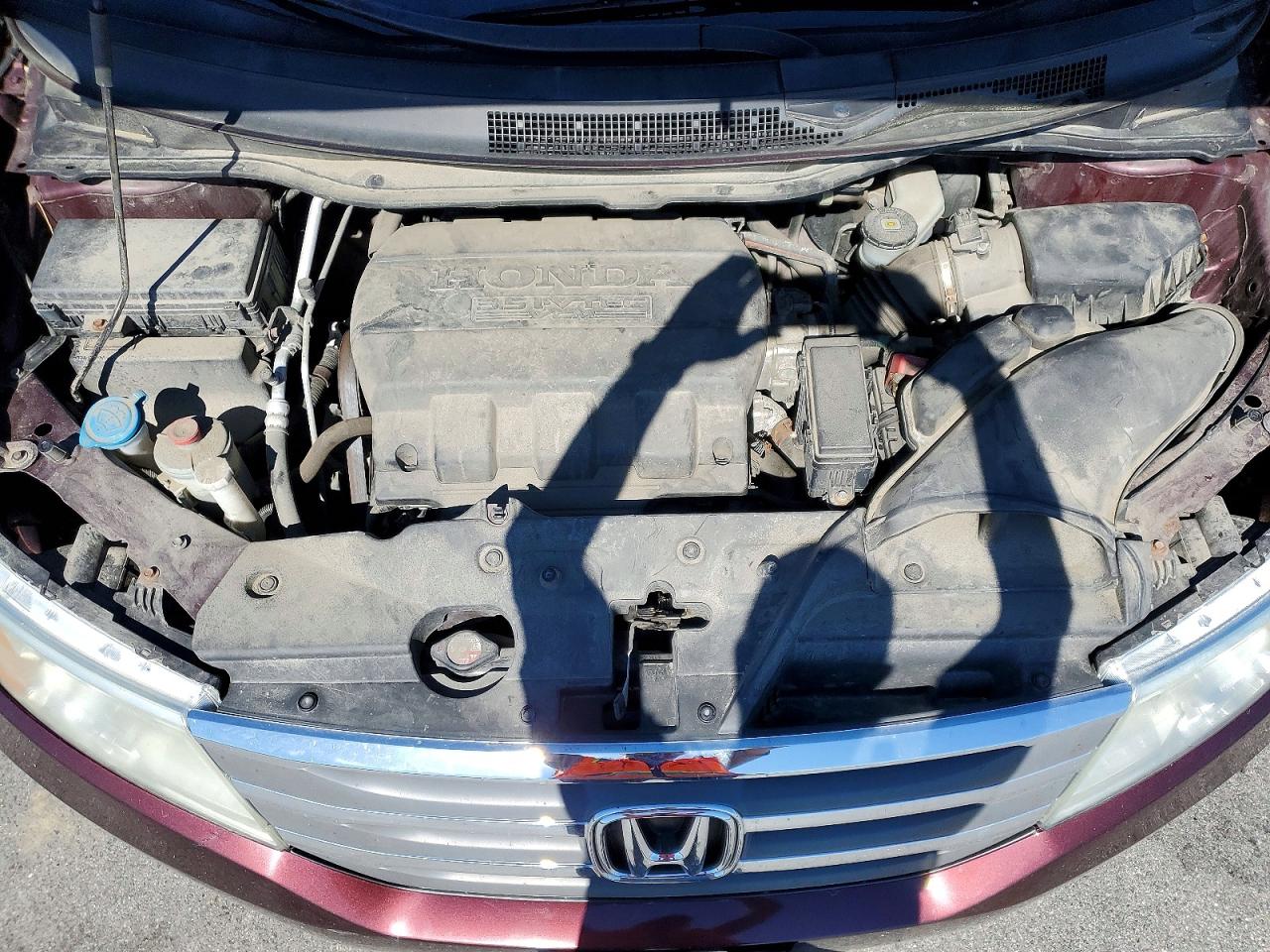 2013 Honda Odyssey Exl Maroon vin: 5FNRL5H61DB064348