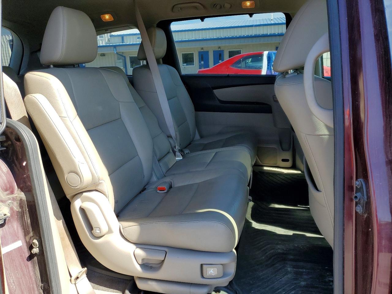 2013 Honda Odyssey Exl Maroon vin: 5FNRL5H61DB064348